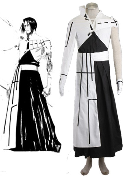 Bleach Uryu Ishida Soul Society Quincy Super Uniform Cosplay Costumes